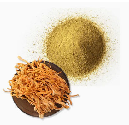 Cordyceps Militaris em pó orgânico enriquecido com selénio cAS NO 73-03-0 Cogumelo medicinal