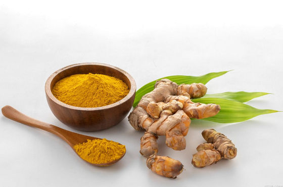 Extracto de raiz vegetal de cúrcuma, em pó, natural, orgânico, certificado CAS NO 458-37-7