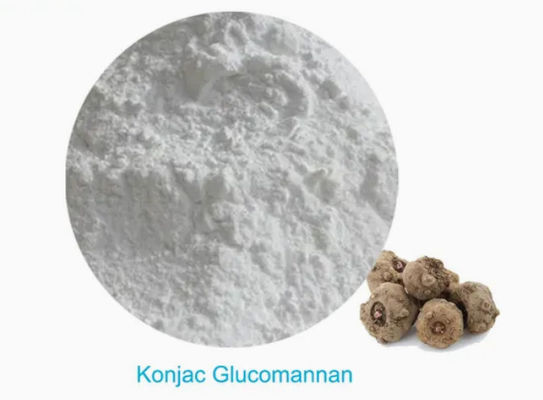 Glucomanano em pó de Konjac Natural CAS NO 37220-17-0 Puro extrato de raiz de Konjac